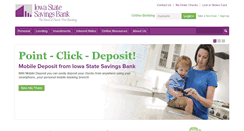 Desktop Screenshot of issbank.com